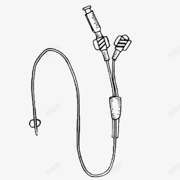 简笔画导管png免抠素材_88icon https://88icon.com 仪器 医用品 实验 导管 手绘 涂鸦 科学