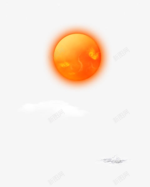 卡通太阳png免抠素材_88icon https://88icon.com 太阳 日出 日落 红太阳 红日 红色太阳 阳光