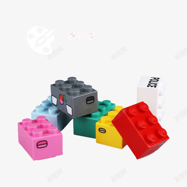 幼儿乐高玩具颜色堆叠png免抠素材_88icon https://88icon.com 乐高 启智 堆叠效果 实物 幼教 效果 教具 玩具 积木
