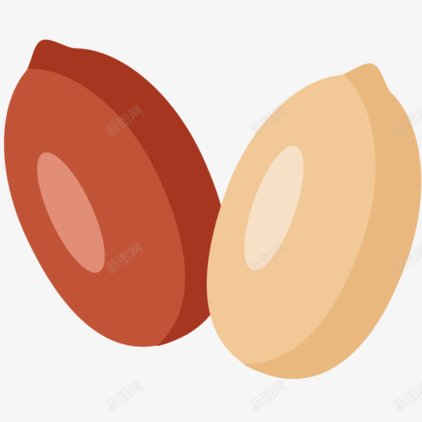 花生米png免抠素材_88icon https://88icon.com 农作物 干货 矢量花生 种子 花生 花生仁 花生米免抠PNG