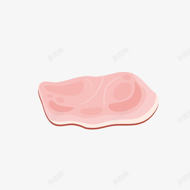 卡通手绘肉片食物png免抠素材_88icon https://88icon.com 创意 动漫动画 卡通手绘 猪肉 肉片 食物