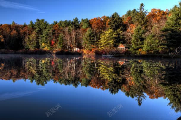 秋天风景如画湖边美景蓝色湖泊红树林水面倒影jpg设计背景_88icon https://88icon.com 倒影 水面 湖泊 湖边 秋天 红树林 美景 蓝色 风景如画