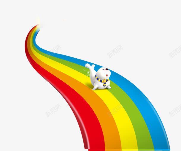 彩虹png免抠素材_88icon https://88icon.com 彩虹 彩虹梯 彩虹滑梯 彩虹阶梯