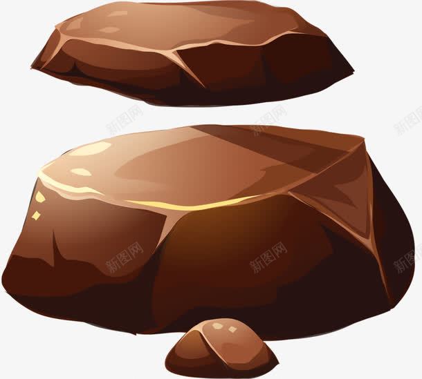 巧克力熔岩png免抠素材_88icon https://88icon.com 可爱 巧克力 手绘 熔岩