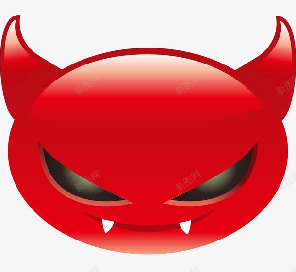 小恶魔矢量图ai免抠素材_88icon https://88icon.com 卡通头像 小恶魔 邪恶 矢量图