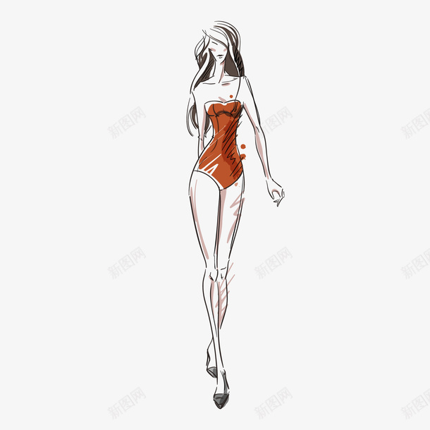 女性腰部曲线矢量图eps免抠素材_88icon https://88icon.com 夏日 女性腰部曲线 曲线 模特 模特腰部 沙滩 肩部 腰部 腰部曲线 腰部线条 矢量图