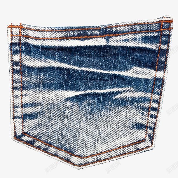 蓝色褶皱牛仔布口袋png免抠素材_88icon https://88icon.com 口袋 服装配件 牛仔布 牛仔裤口袋 蓝色 袋子 褶皱 车线口袋