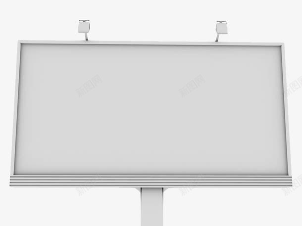 空白高炮广告牌样机png免抠素材_88icon https://88icon.com 宣传栏样式 广告牌 户外 手绘 样机 白色 高炮 高炮广告牌