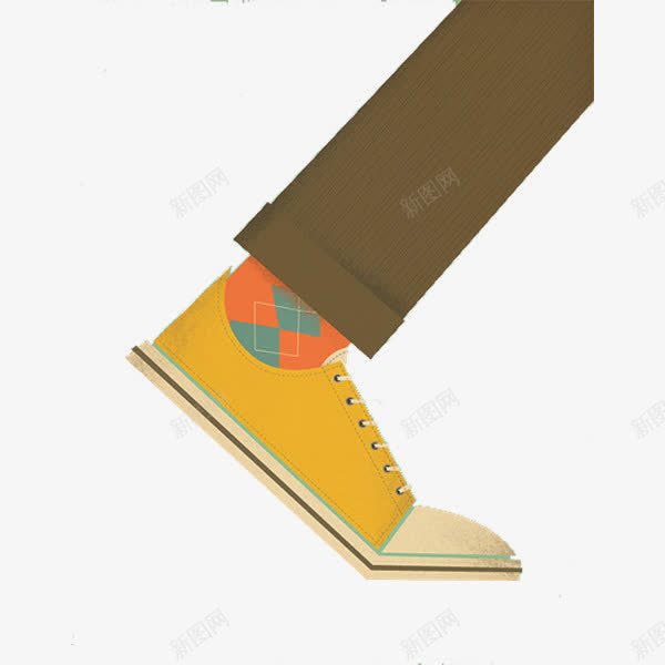 扁平化一只脚png免抠素材_88icon https://88icon.com H5页面素材 一只脚 卡通 扁平化 扁平素材 电商卡通 网页设计卡通 鞋子