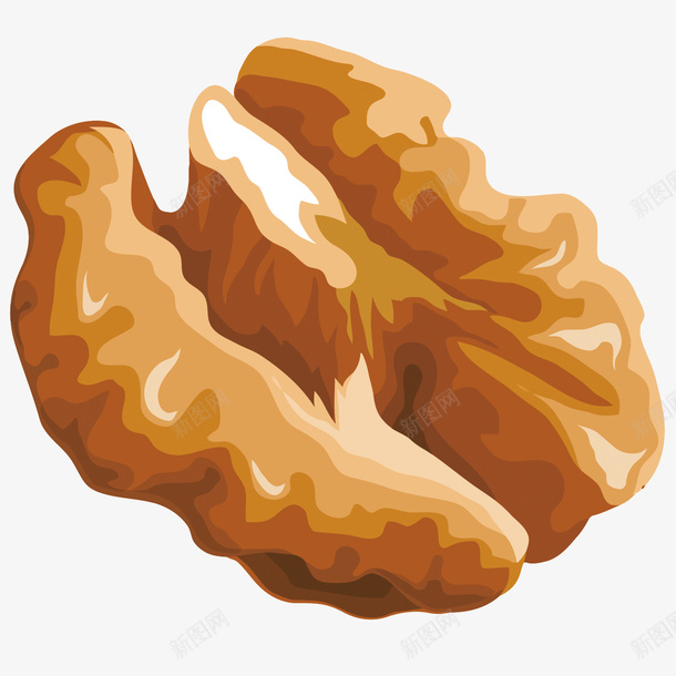 核桃仁卡通图矢量图eps免抠素材_88icon https://88icon.com 创意 卡通 卡通免扣矢量图 手绘 核桃矢量 艺术感 设计 矢量图