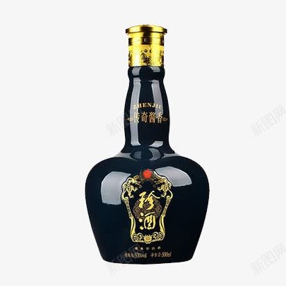 珍酒1975png免抠素材_88icon https://88icon.com 中国名酒 产品实物 珍酒1975 白酒 高度白酒