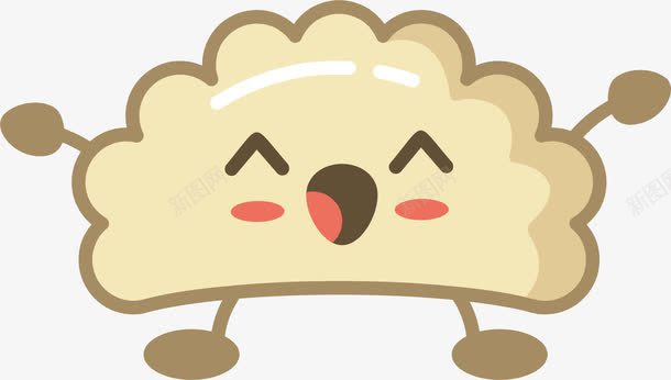 可爱水饺png免抠素材_88icon https://88icon.com 卡通 可爱 水饺 水饺卡通 水饺速写 饺子