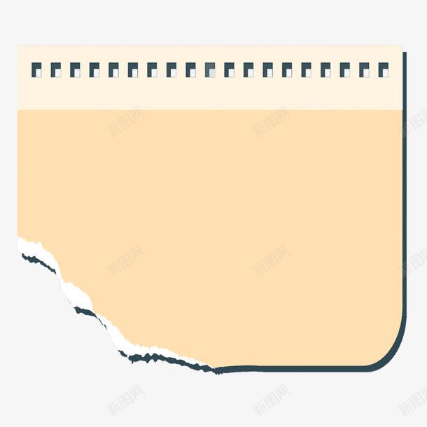 撕碎的便签纸png免抠素材_88icon https://88icon.com 撕碎