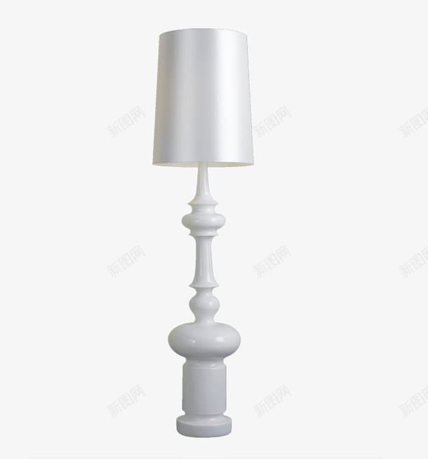 白色的落地灯png免抠素材_88icon https://88icon.com 产品实物 柱子 灯 灯具 灯罩 白色 红色