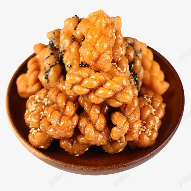 传统红糖麻花png免抠素材_88icon https://88icon.com 产品实物 传统红糖麻花 多口味小麻花 特产 红糖麻花 零食 香酥甜芝麻麻花