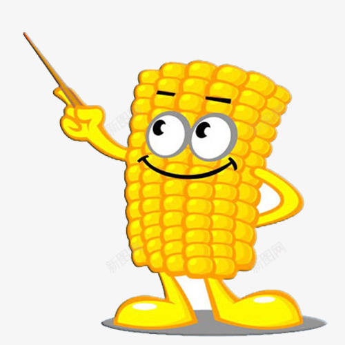 解说中的玉米先生png免抠素材_88icon https://88icon.com png 卡通 玉米 素材 解说