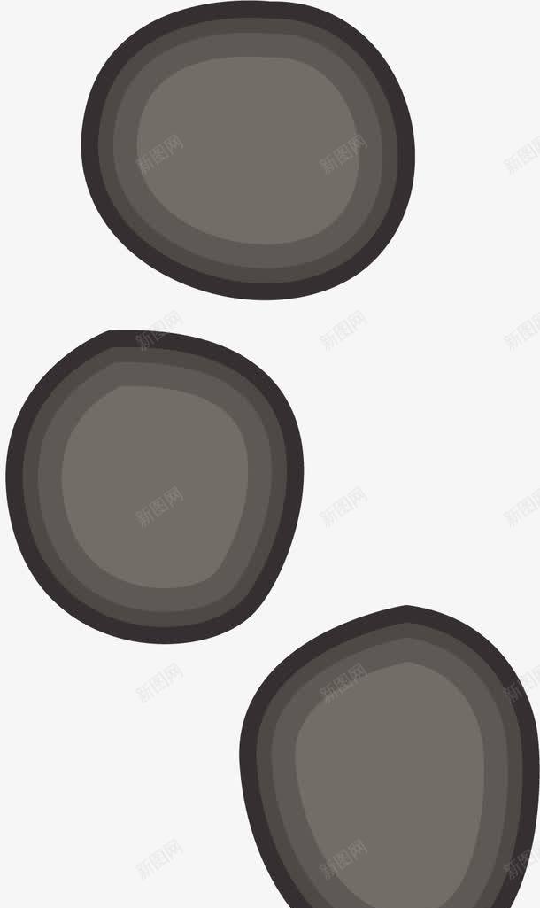 圆形鹅卵石png免抠素材_88icon https://88icon.com 卵石 圆形 大小不一 石头 石子 路面 道路 铺路 鹅卵石