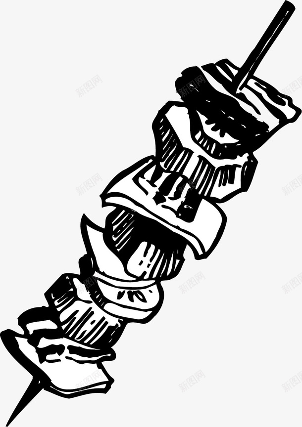 烤羊肉串png免抠素材_88icon https://88icon.com 吸引人 大肉串 好吃不油腻 烧烤聚会 羊肉串 美味可口 辣椒孜然