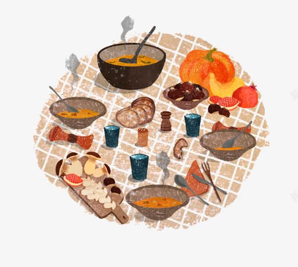 手绘各种汤品食物图png免抠素材_88icon https://88icon.com 中国 手绘 民族 汤品 滋补 热气腾腾 熬制 熬汤 营养 食物