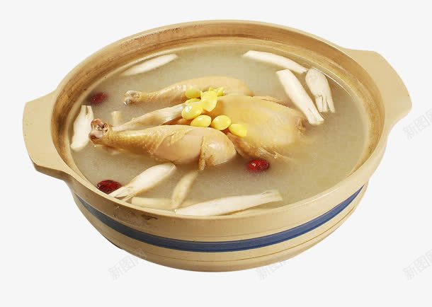 营养鸡汤砂锅食材png免抠素材_88icon https://88icon.com 营养 鸡汤