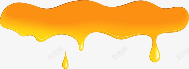 黄色油漆滴矢量图ai免抠素材_88icon https://88icon.com 油漆 滴 黄色 矢量图
