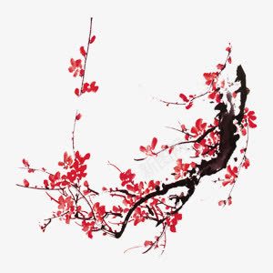 一支梅花png免抠素材_88icon https://88icon.com 古韵 古风美 梅花香 梅花香自苦寒来 红腊梅