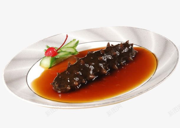 鲍鱼扣辽参png免抠素材_88icon https://88icon.com 传统美食 大连鲍 白灵菇 辽参 鲍汁 鲍鱼