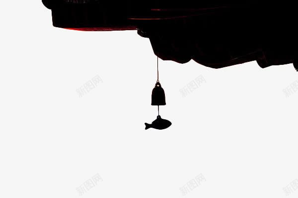 手绘背光屋檐png免抠素材_88icon https://88icon.com 古建筑 古建筑手绘图 古风 屋檐手绘 屋檐插画 建筑 惊角铃 手绘 手绘屋檐 背光 铃铛 院墙 黑色