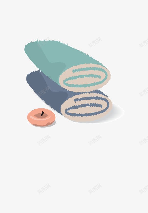 卡通毛巾矢量图eps免抠素材_88icon https://88icon.com spa 毛巾 水疗 蜡烛 矢量图