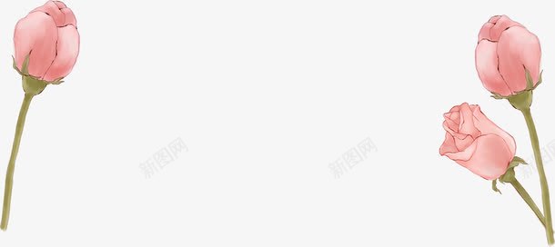 创意手绘合成粉色的烂漫玫瑰png免抠素材_88icon https://88icon.com 创意 合成 烂漫 玫瑰 粉色