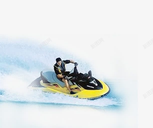 夏季水上摩托车png免抠素材_88icon https://88icon.com 夏季 娱乐 水上摩托车 清爽 航海