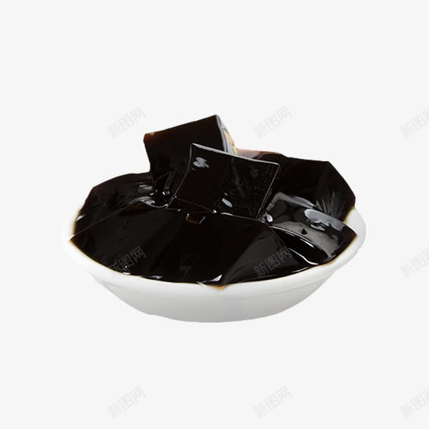 产品实物龟苓膏粉黑凉粉png免抠素材_88icon https://88icon.com 产品实物 休闲小吃 健康 入口爽滑 凉粉 晶莹剔透 烧仙草 营养 餐饮 黑凉粉 龟苓膏粉