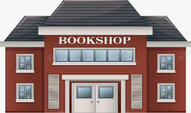 高端卡通书店矢量图ai免抠素材_88icon https://88icon.com 书店 书籍 卡通书店 名著 学习 消遣 知识 美观 高端 矢量图