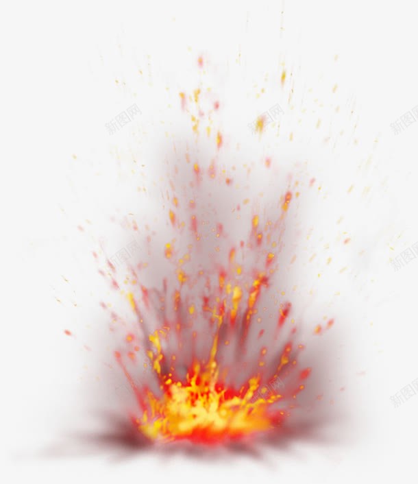 火山迸发png免抠素材_88icon https://88icon.com png素材 火山手绘 火山迸发