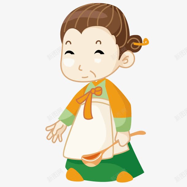 做饭的老奶奶png免抠素材_88icon https://88icon.com 做饭 卡通 老奶奶 老妈妈 老婆婆卡通 老母亲