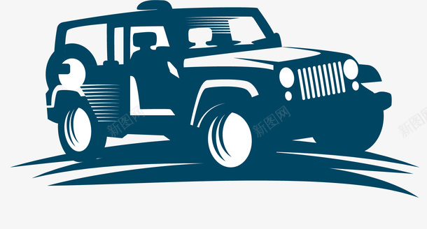 越野车剪影矢量图ai免抠素材_88icon https://88icon.com 剪影 卡通车 扁平车 越野车 车模型 车矢量图 矢量图