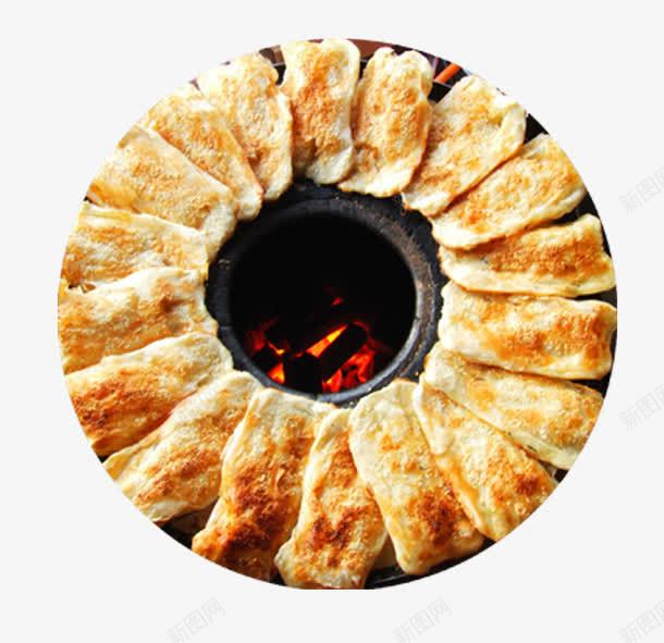 烧饼png免抠素材_88icon https://88icon.com 冬日火炉 油酥烧饼 火炉 特色小吃 饼