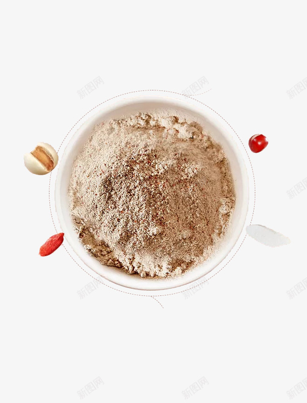 红豆薏米粉png免抠素材_88icon https://88icon.com 健康 减肥 枸杞祛湿健脾 糊状 红豆 营养 薏米 薏米红豆粉 调制