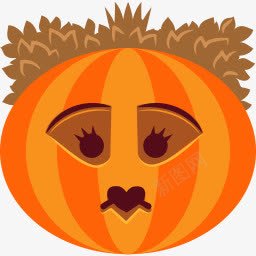 万圣节南瓜灯怪物南瓜女王幽灵女png免抠素材_88icon https://88icon.com Halloween jackolantern monster pumpkin queen spooky witch 万圣节 南瓜 南瓜灯 女巫 女王 幽灵 怪物