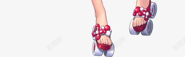 卡通红色裙摆泳衣女孩png免抠素材_88icon https://88icon.com 卡通 女孩 泳衣 红色 裙摆