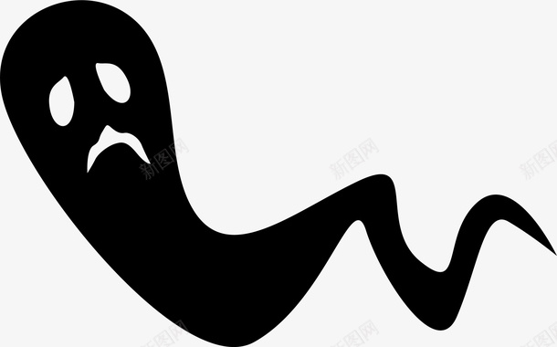 黑色恐怖幽灵png免抠素材_88icon https://88icon.com 万圣节 恐怖惊悚 恐怖鬼魂 鬼怪 鬼节 黑色幽灵