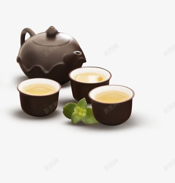 古典传统茶具png免抠素材_88icon https://88icon.com 古董紫砂壶 杯子 煮茶茶具 紫砂壶 茶具 茶壶 茶杯 茶盖 茶身