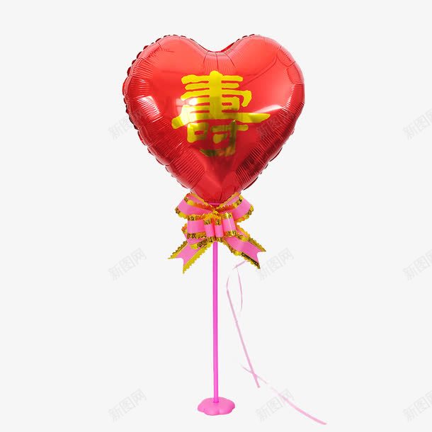 寿字铝膜气球png免抠素材_88icon https://88icon.com 产品实物 寿宴 生日祝寿 铝箔气球