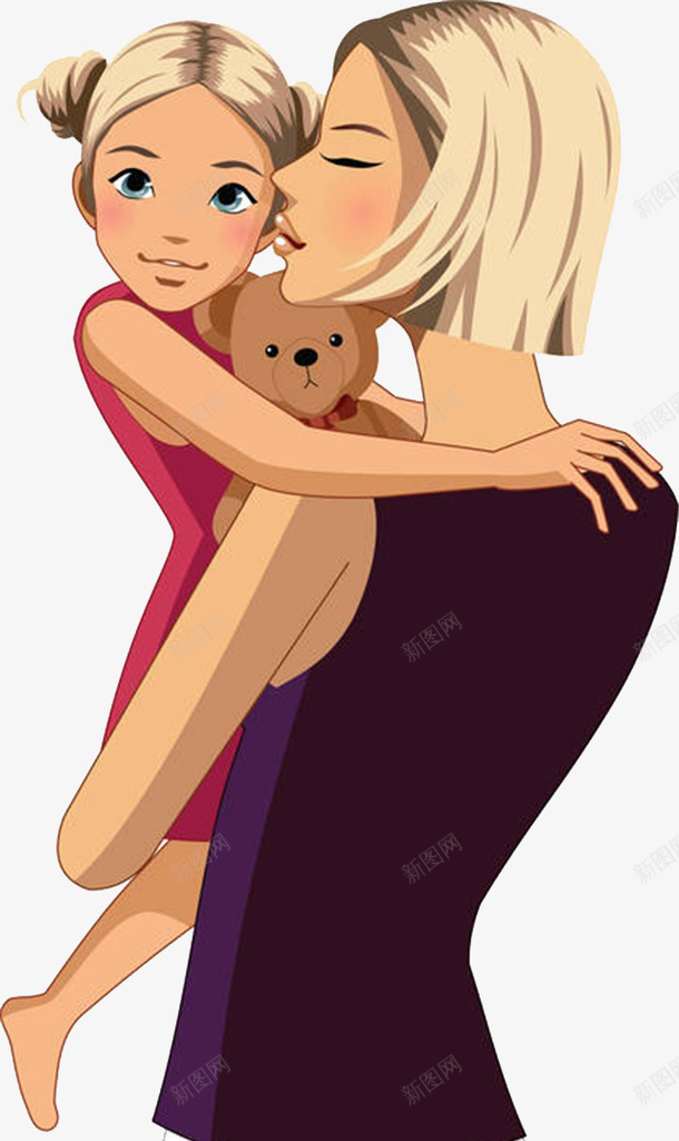 亲亲宝贝女儿装饰png免抠素材_88icon https://88icon.com 卡通手绘 卡通辣妈 妈妈抱宝宝漫画 婴儿 宣传 玩偶 育儿 装饰