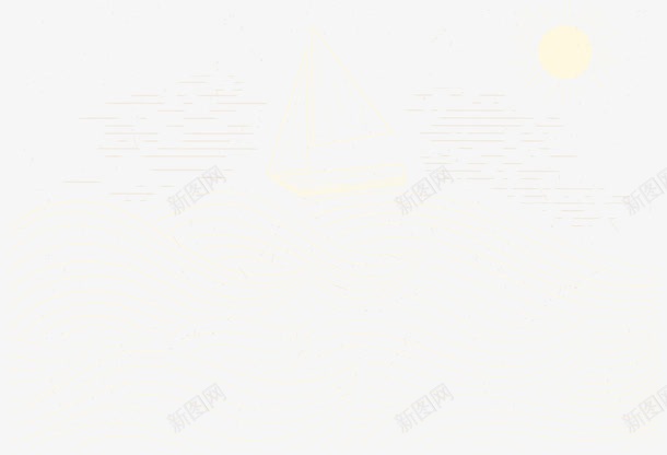 风浪中的帆船png免抠素材_88icon https://88icon.com 卡通手绘 大风大浪 太阳 帆船 强风 海浪 风浪 风雨