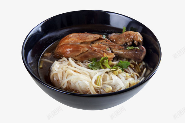黑色碗里的鸡腿汤面png免抠素材_88icon https://88icon.com 佐料 容器 汤面碗 煮熟 熟面条 熟食 美味 美食 肉制品 肉类 面粉 食品 食物