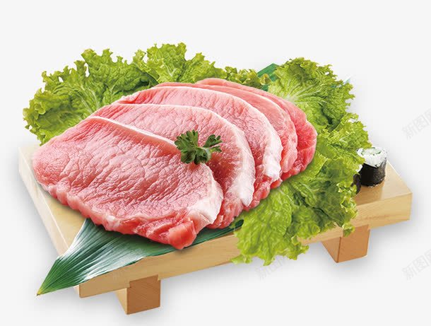 新鲜猪肉psd免抠素材_88icon https://88icon.com 健康 有机 猪肉 营养