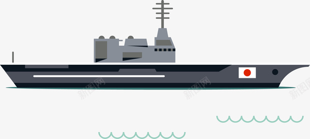 日本航母矢量图ai免抠素材_88icon https://88icon.com 军舰 卡通 日本 矢量图 航母 航母卡通 航空母舰