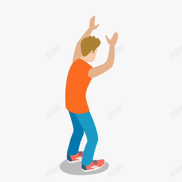 男士弯腰举手案矢量图ai免抠素材_88icon https://88icon.com 举手 人物 光泽 卡通 弯腰 手绘 投影 男士 矢量图 站立 装饰 质感 阴影 高举手臂