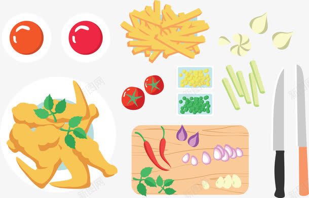 制作炸鸡翅薯条操作台png免抠素材_88icon https://88icon.com 全家桶 卡通手绘 厨房 吮指原味鸡 垃圾食品 套餐 奥尔良烤翅 布法罗辣鸡翅 快餐 水牛城炸鸡翅 油炸食品 炸鸡翅 炸鸡腿 翅桶 脆皮炸鸡 薯条